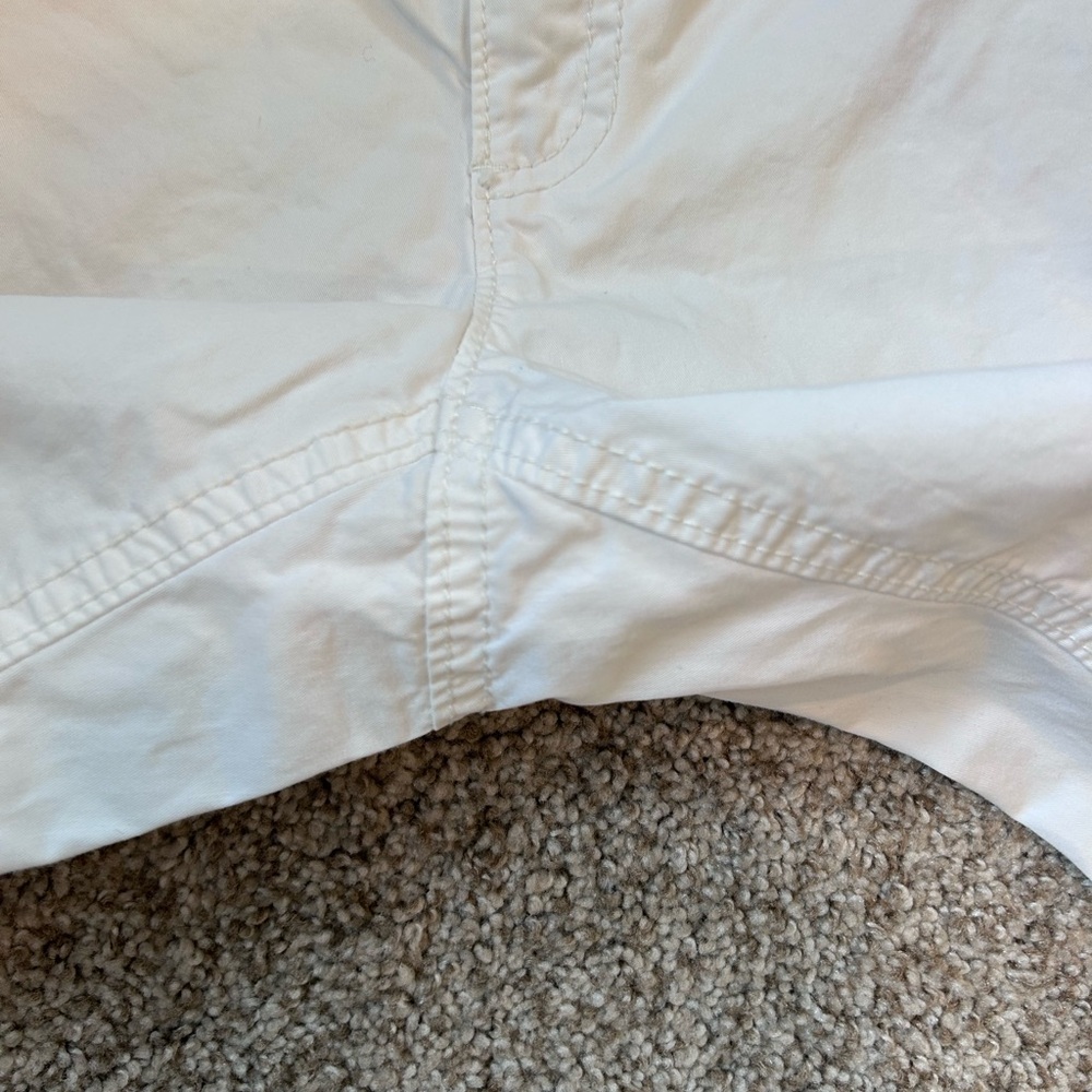 Vintage Y2K Banana Republic Low Rise Flare/Wide Leg 100% cotton pants. 8 Long - Picture 4 of 16